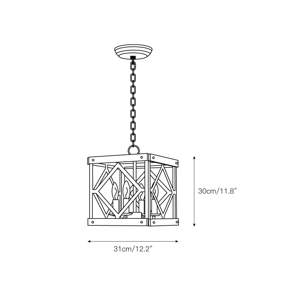 Natrolite 4 - Light Pendant Lamp