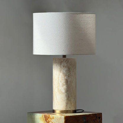 Natrolite Stone Table Lamp