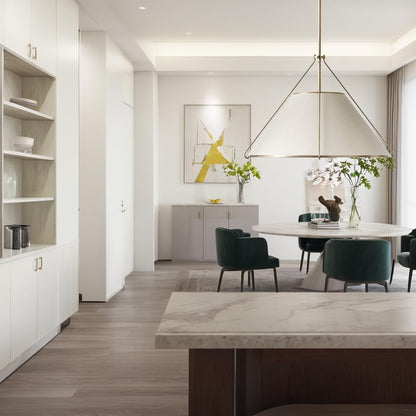 Natrolite Conical Pendant Lamp