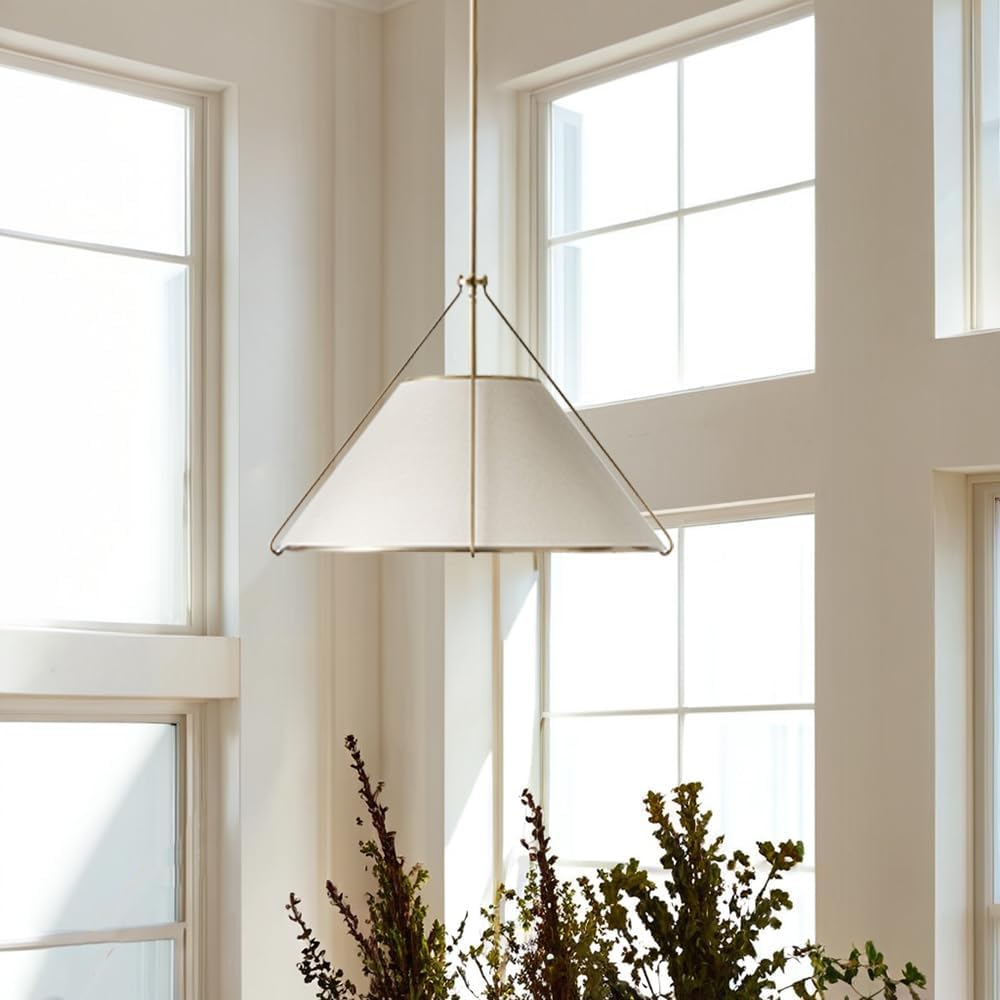 Natrolite Conical Pendant Lamp