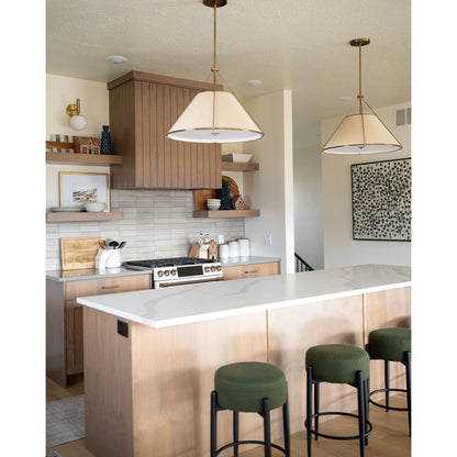 Natrolite Conical Pendant Lamp