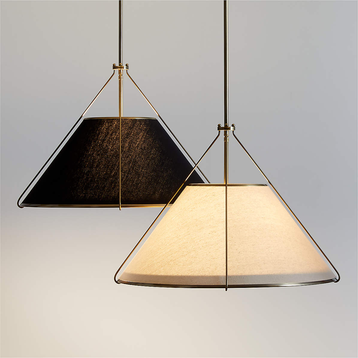 Natrolite Conical Pendant Lamp
