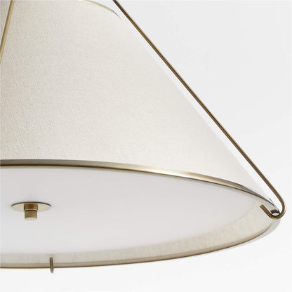 Natrolite Conical Pendant Lamp