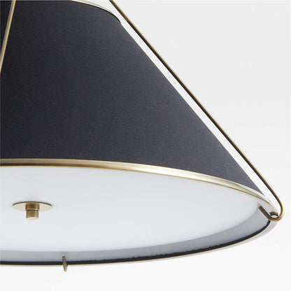 Natrolite Conical Pendant Lamp