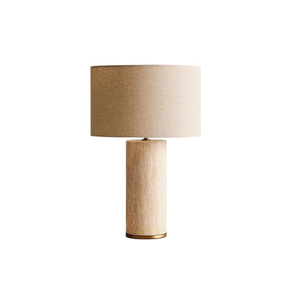 Natrolite Stone Table Lamp