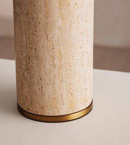 Natrolite Stone Table Lamp
