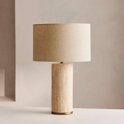 Natrolite Stone Table Lamp
