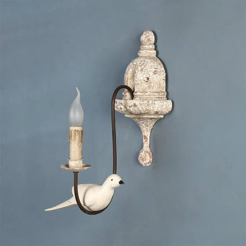 Falor Wooden Bird Wall Lamp