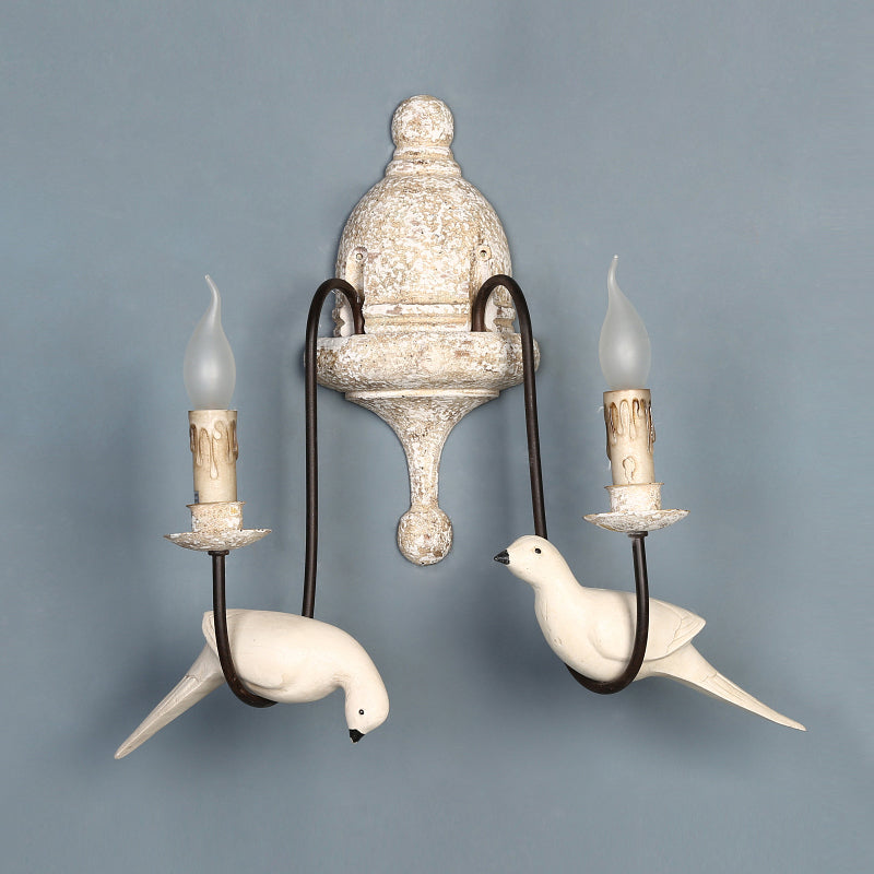 Falor Wooden Bird Wall Lamp