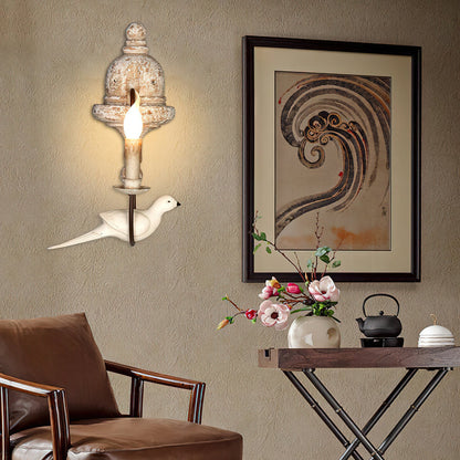Falor Wooden Bird Wall Lamp