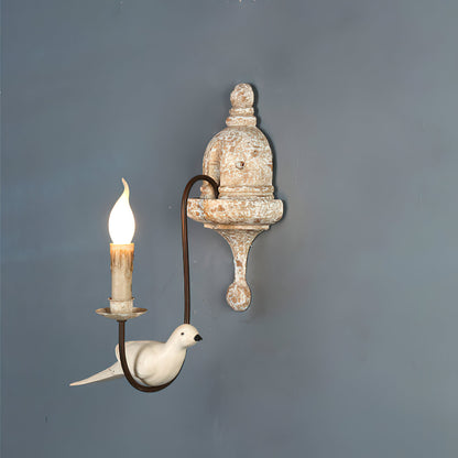 Falor Wooden Bird Wall Lamp