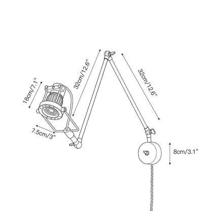 Reznor Plug-in Wall Sconce