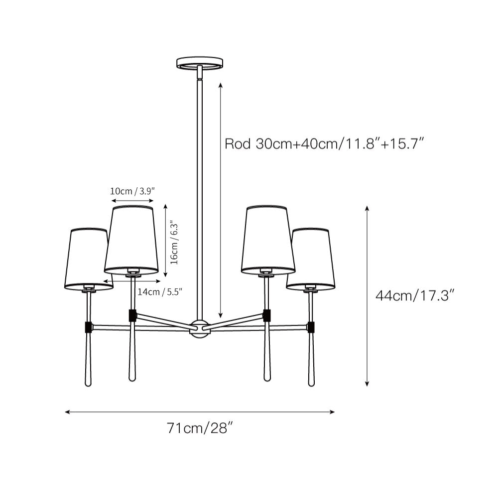 Vionon Round Chandelier