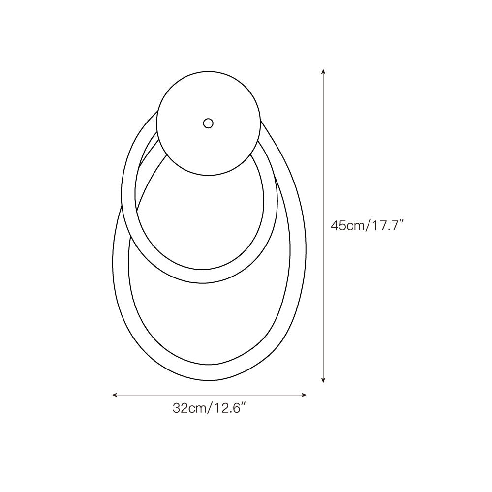 Hesique wall lamp