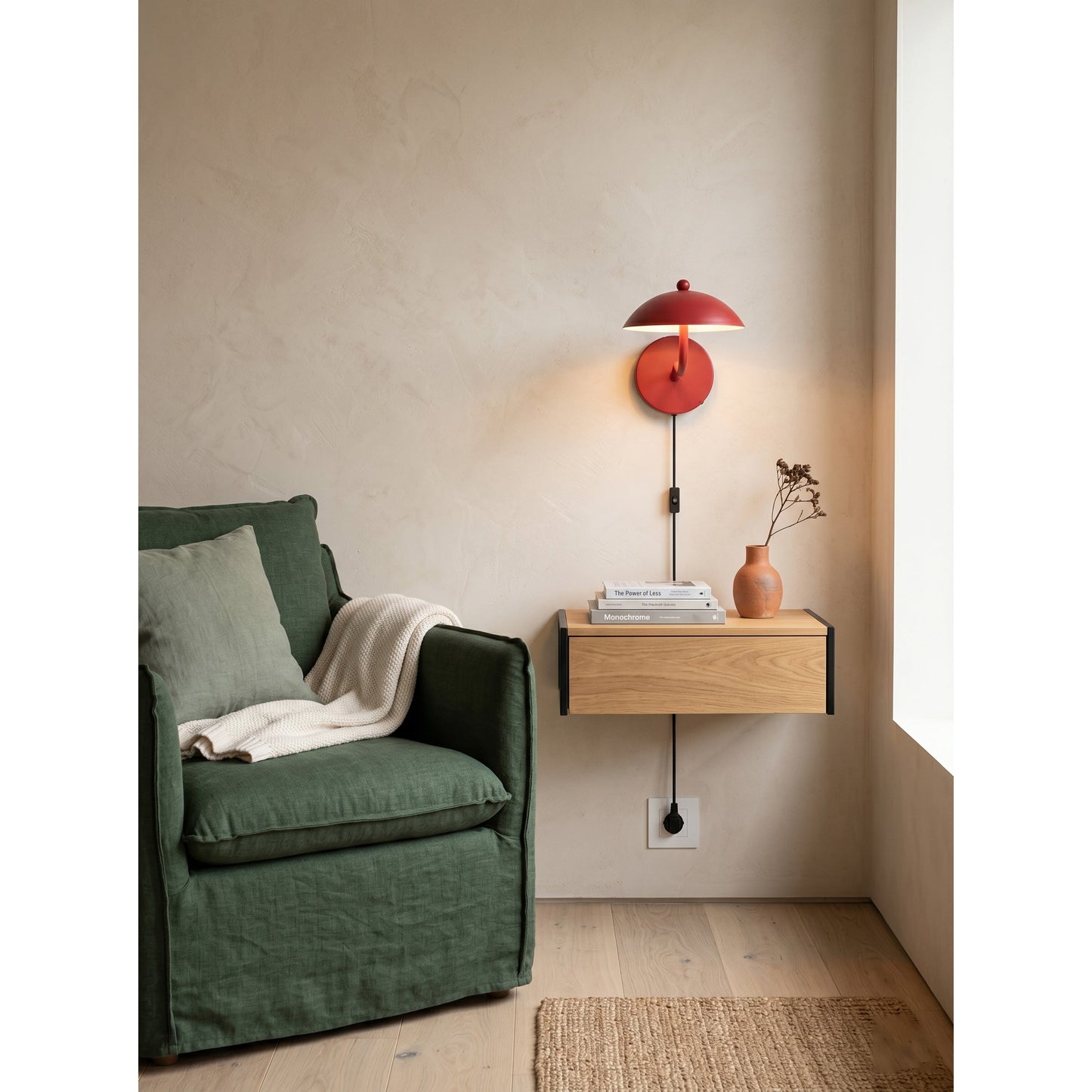 Jovo Plug-in Wall Lamp