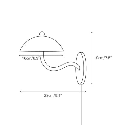 Jovo Plug-in Wall Lamp