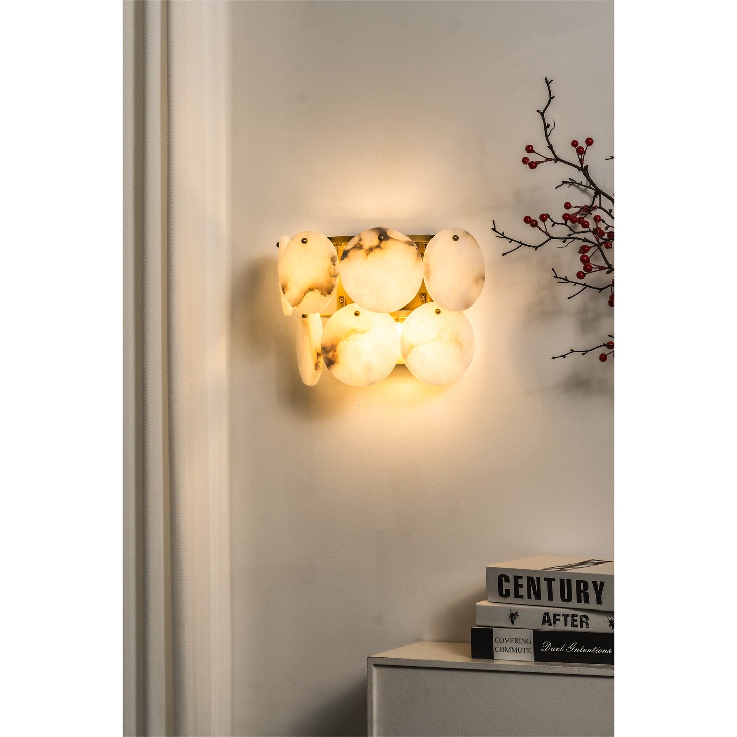 Nevune Alabaster Wall Lamp