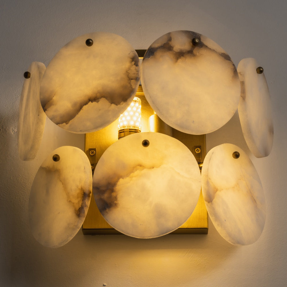 Nevune Alabaster Wall Lamp
