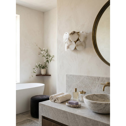 Nevune Alabaster Wall Lamp