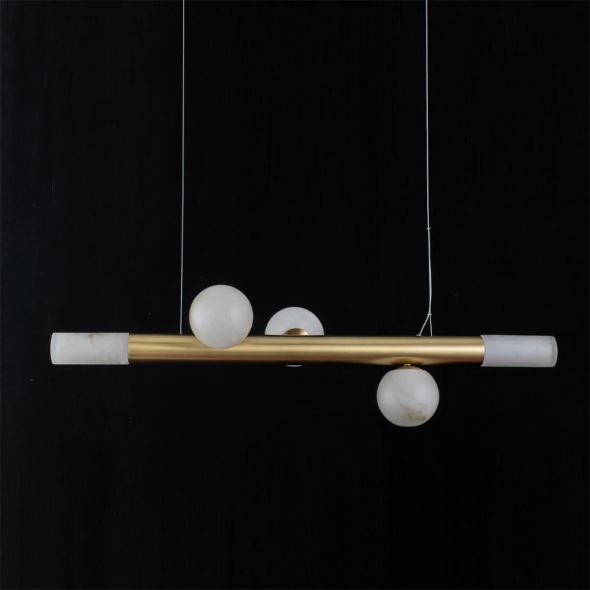 Renika Carrara Alabaster Pendant Light