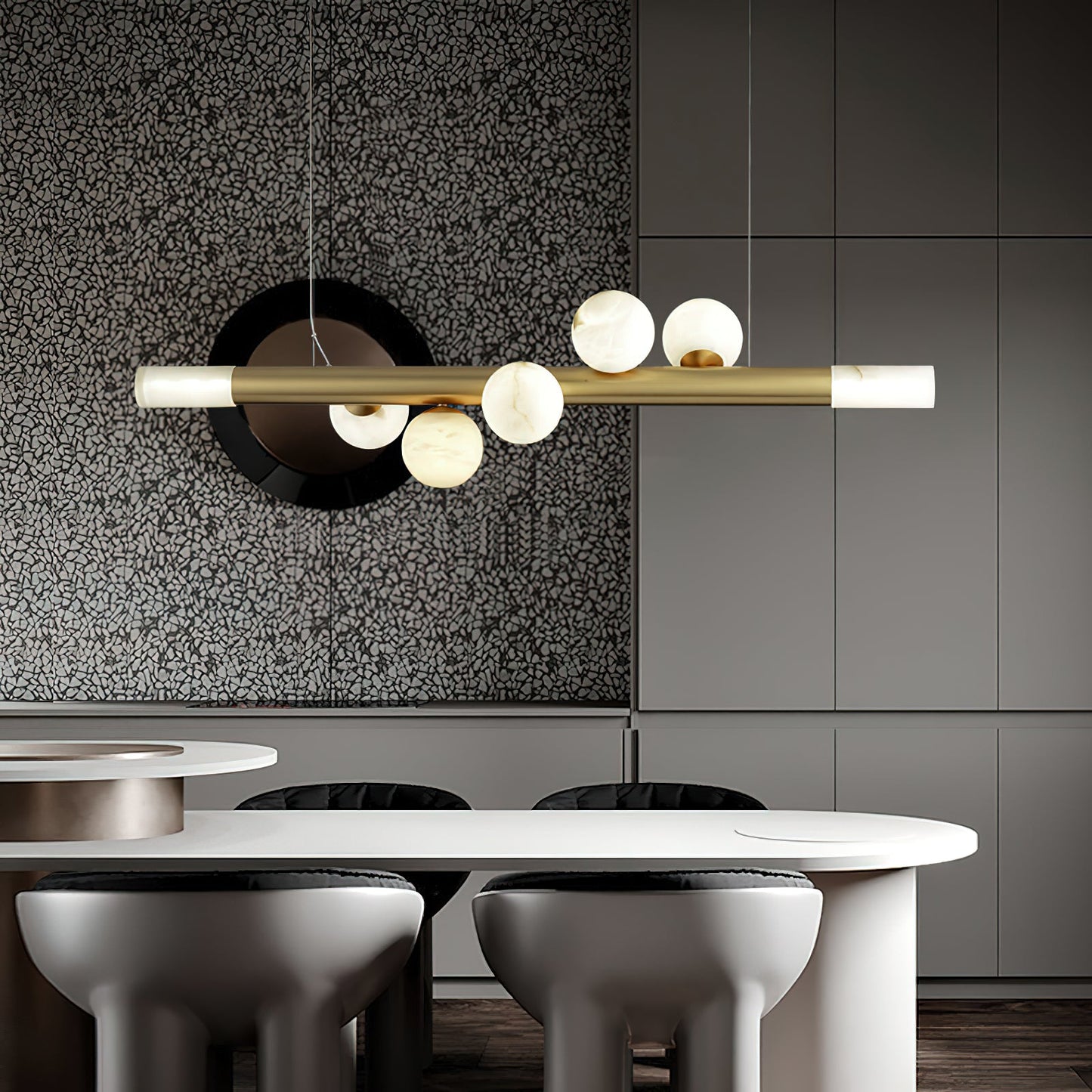 Renika Carrara Alabaster Pendant Light