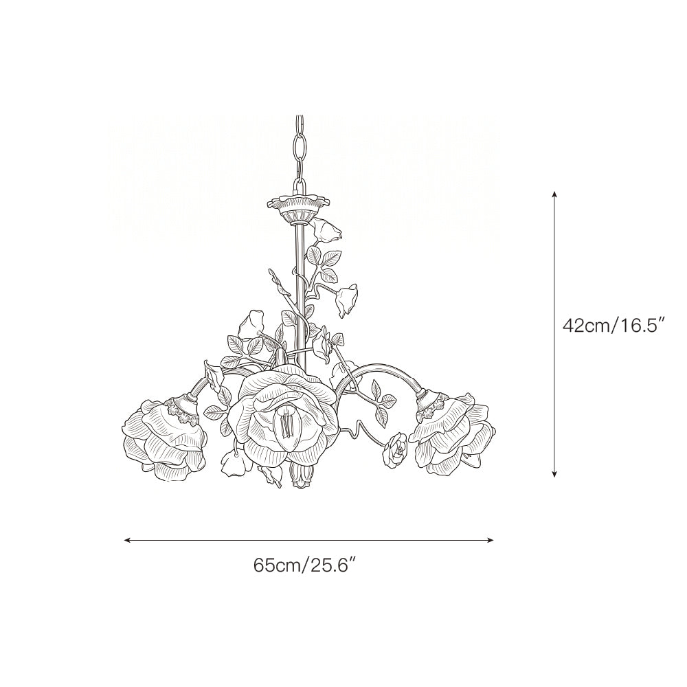 Falara Floral Chandelier