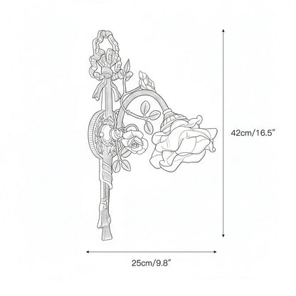 Falara Floral Wall Lamp