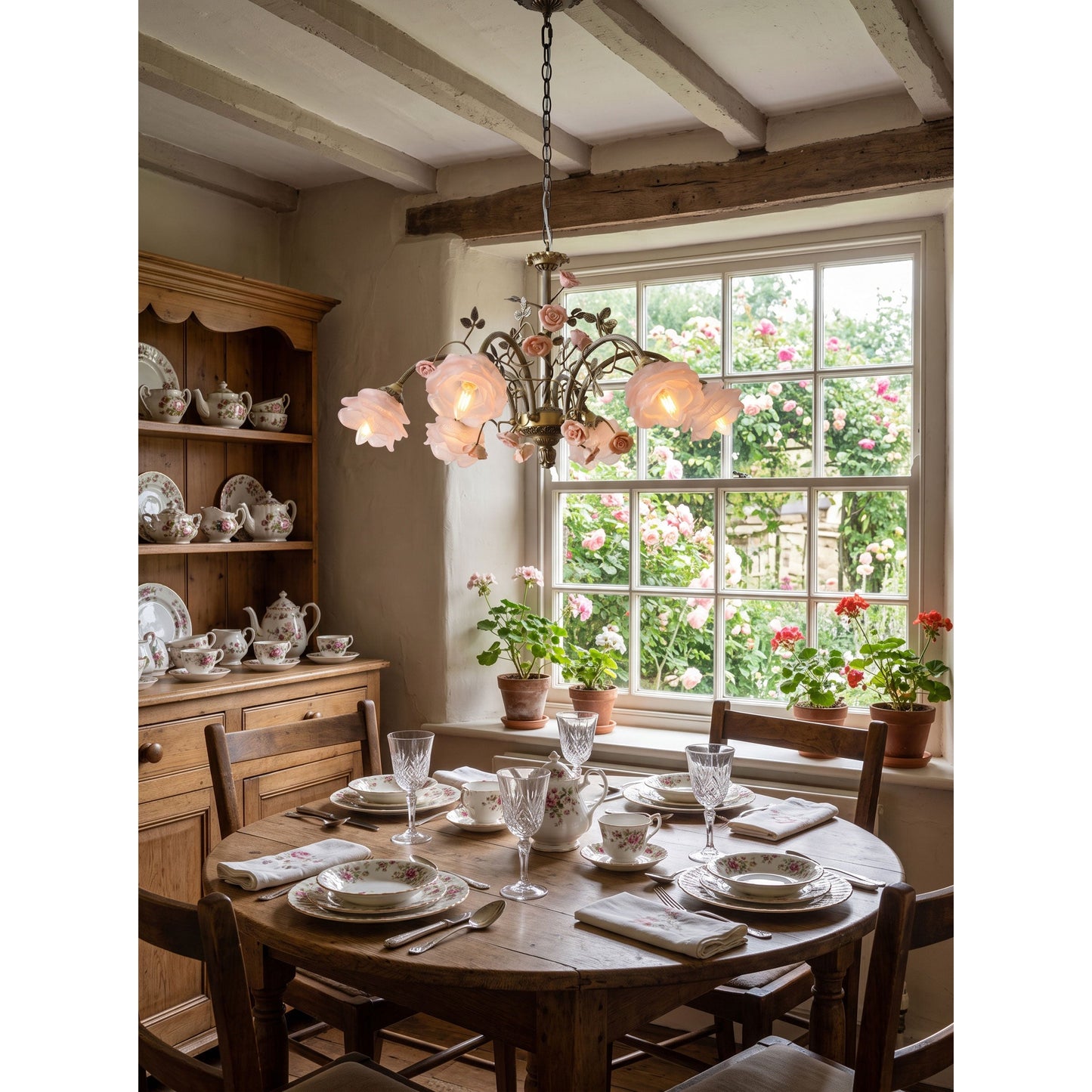 Falara Floral Chandelier