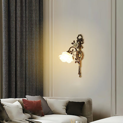 Falara Floral Wall Lamp