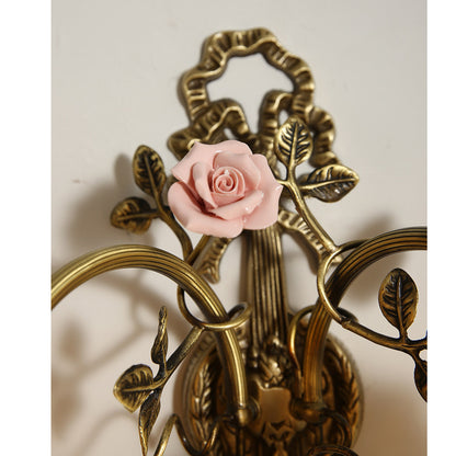 Falara Floral Pink Sconce
