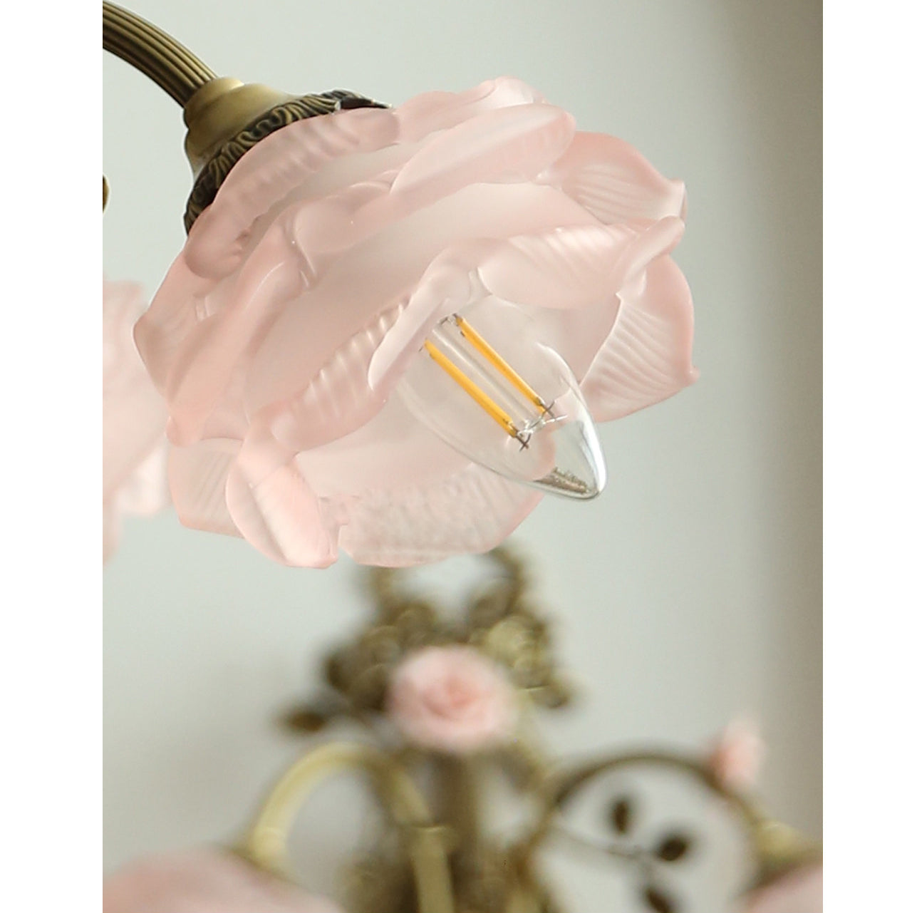 Falara Floral Pink Sconce