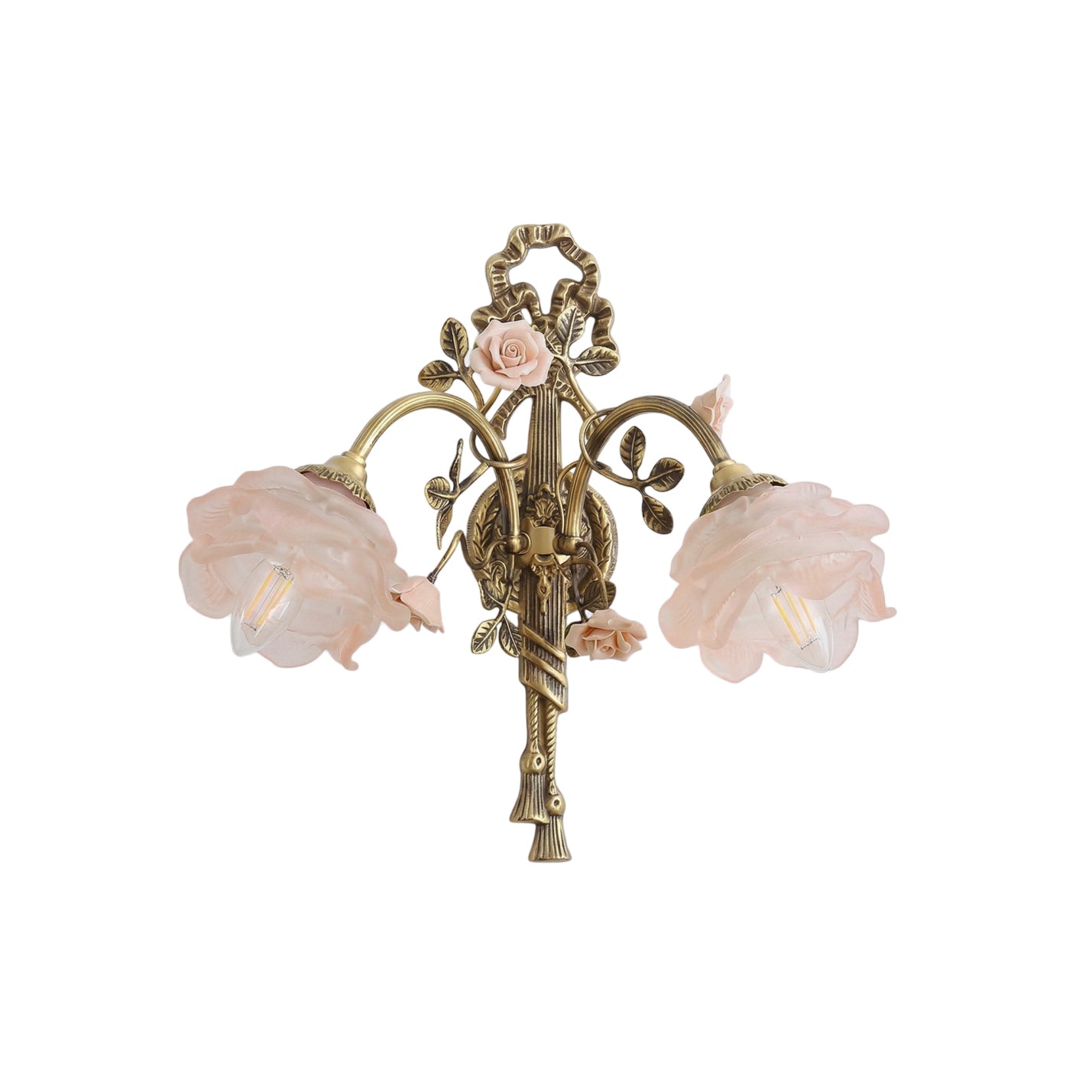 Falara Floral Pink Sconce