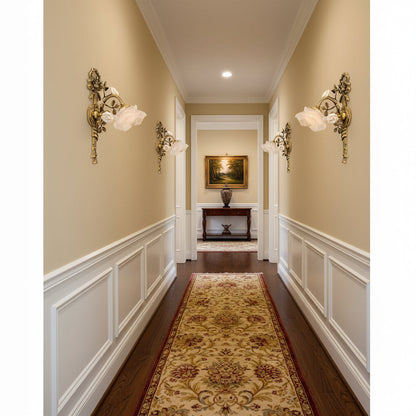 Falara Floral Wall Lamp