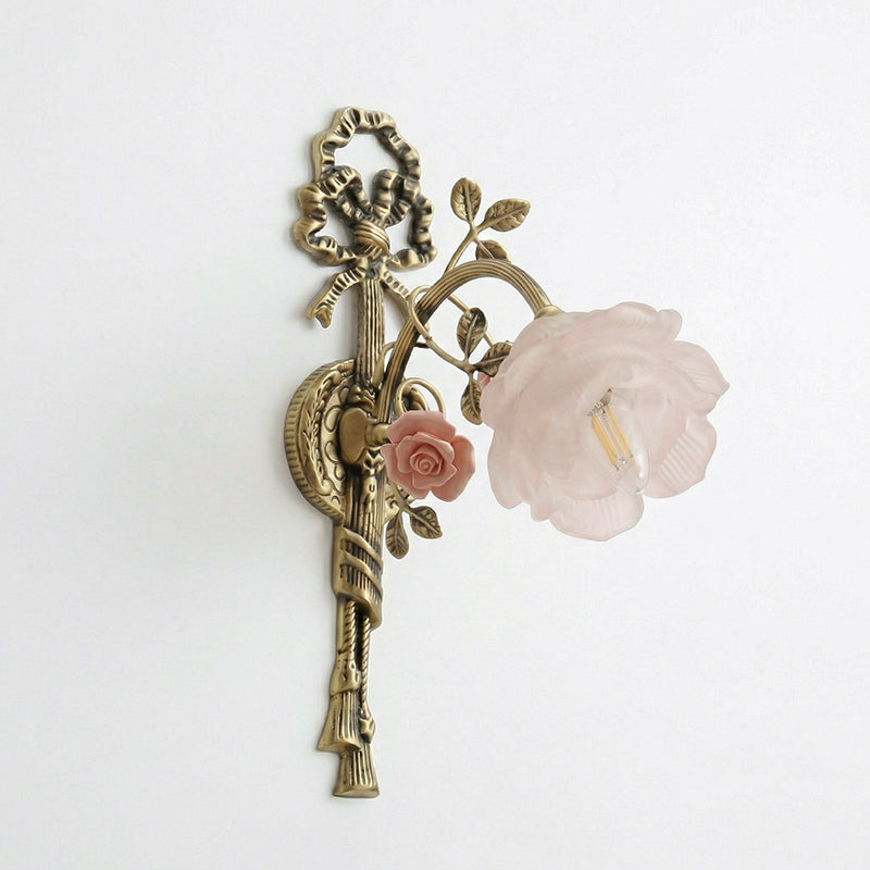 Falara Floral Pink Sconce