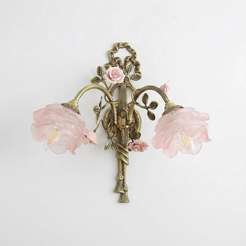 Falara Floral Pink Sconce