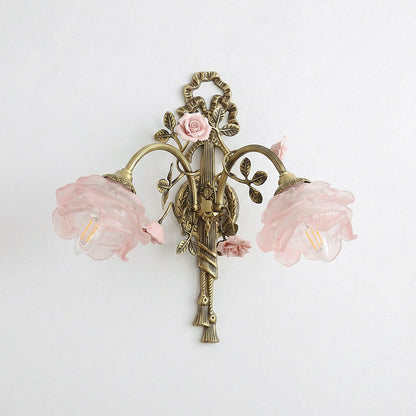 Falara Floral Pink Sconce