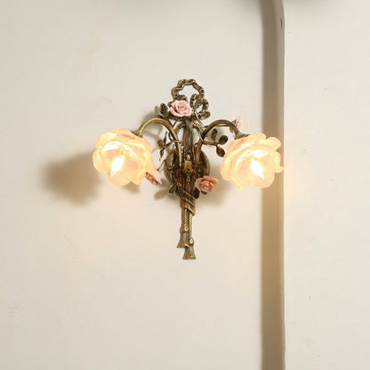 Falara Floral Pink Sconce