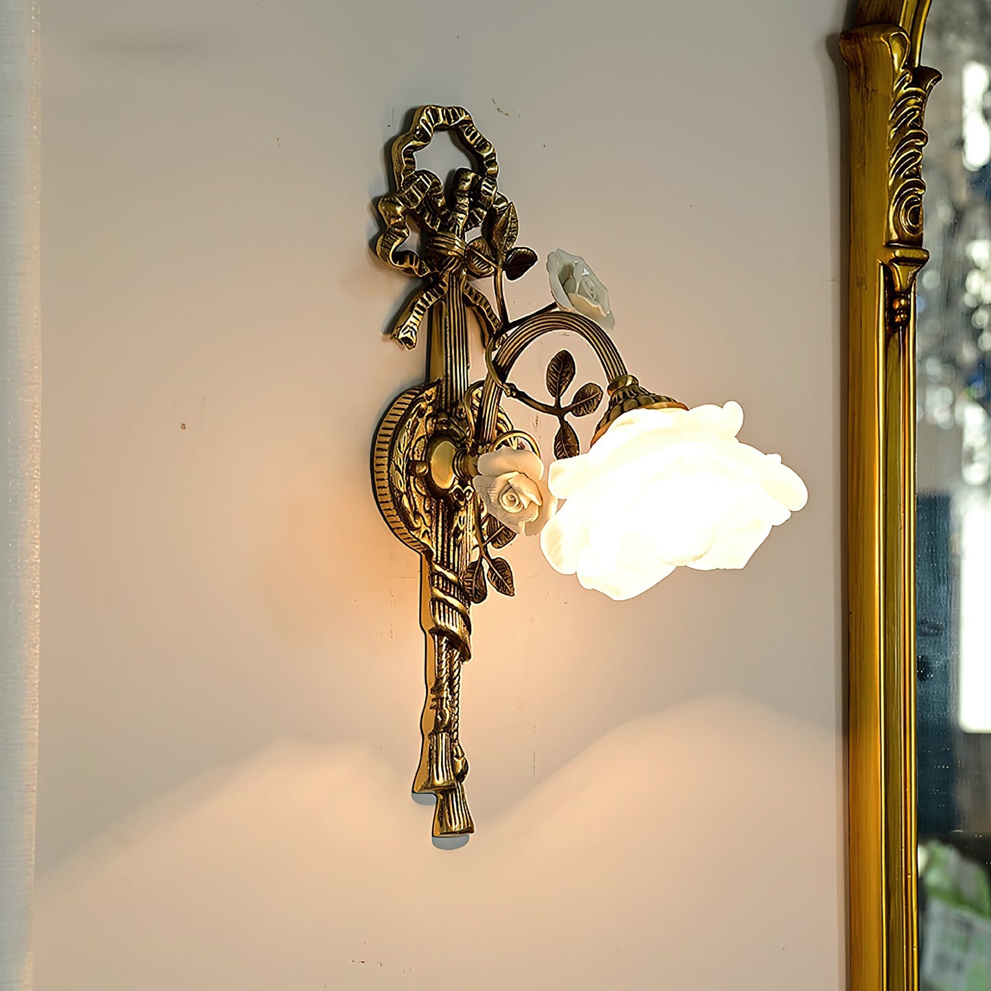 Falara Floral Wall Lamp