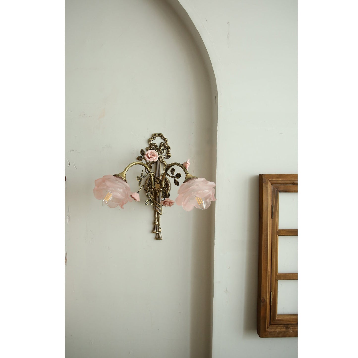 Falara Floral Pink Sconce