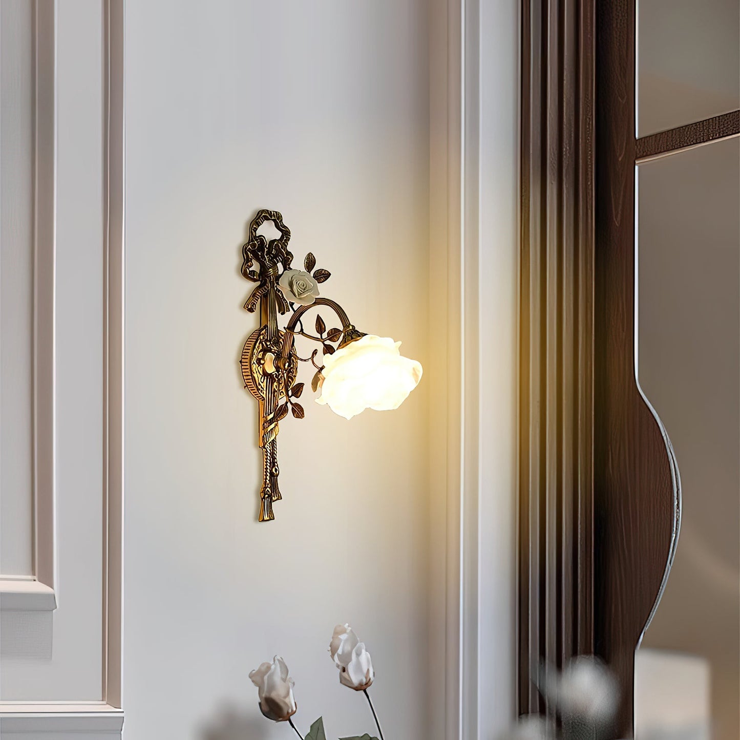 Falara Floral Wall Lamp