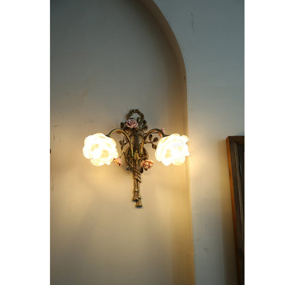 Falara Floral Pink Sconce