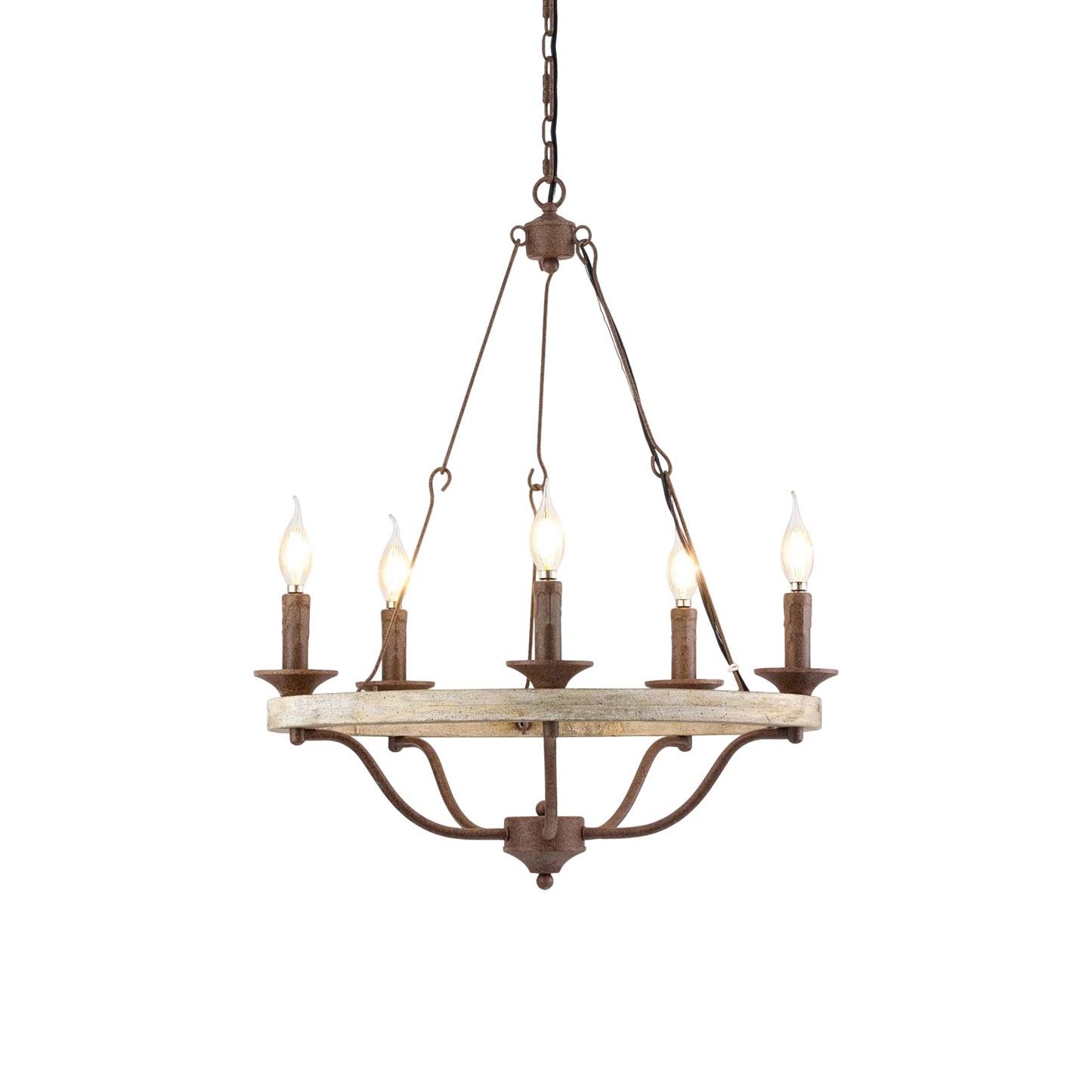 Haline Wheeler Chandelier
