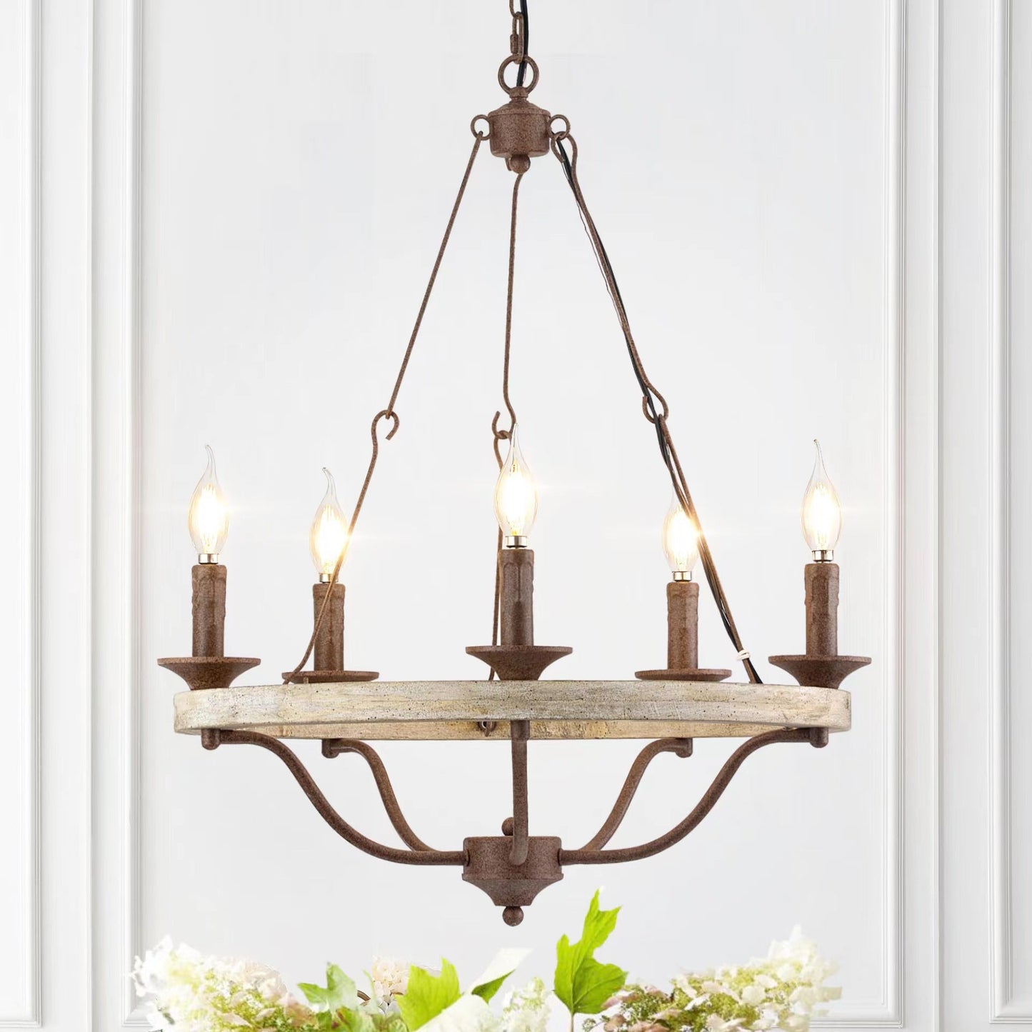 Haline Wheeler Chandelier