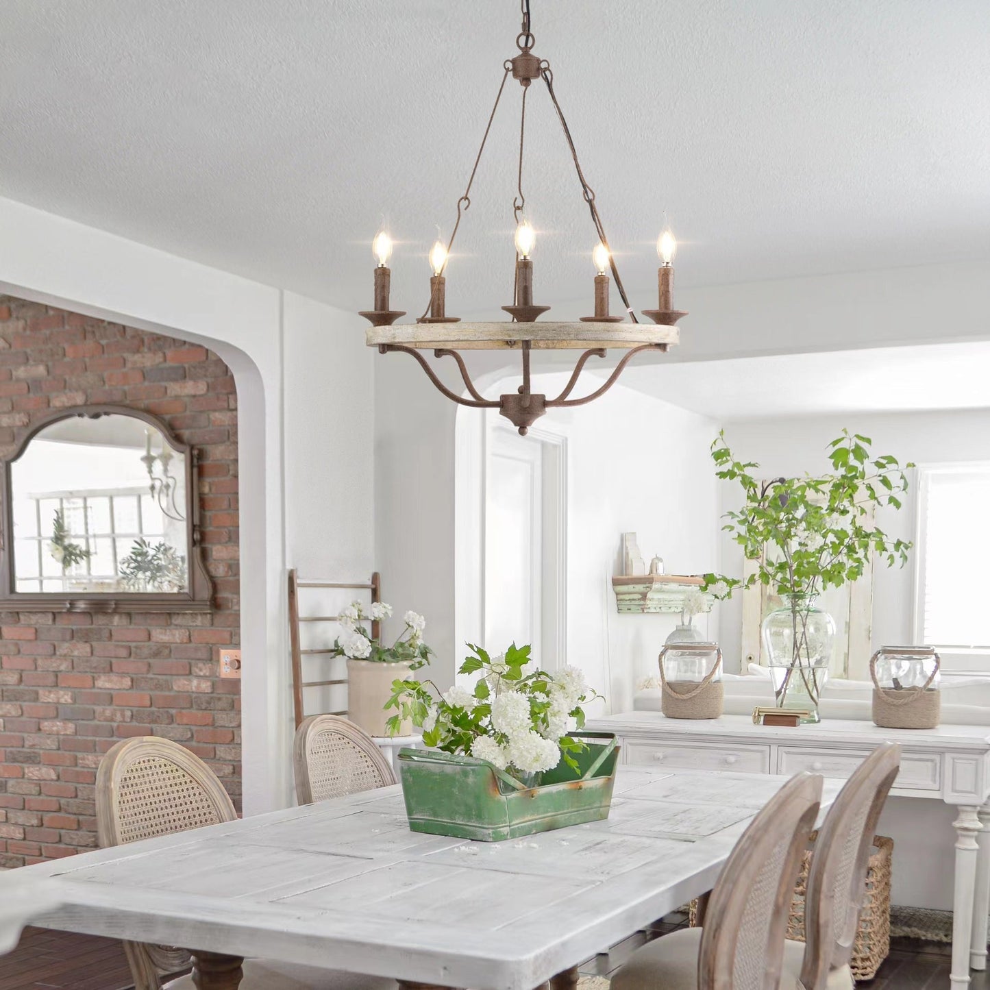 Haline Wheeler Chandelier