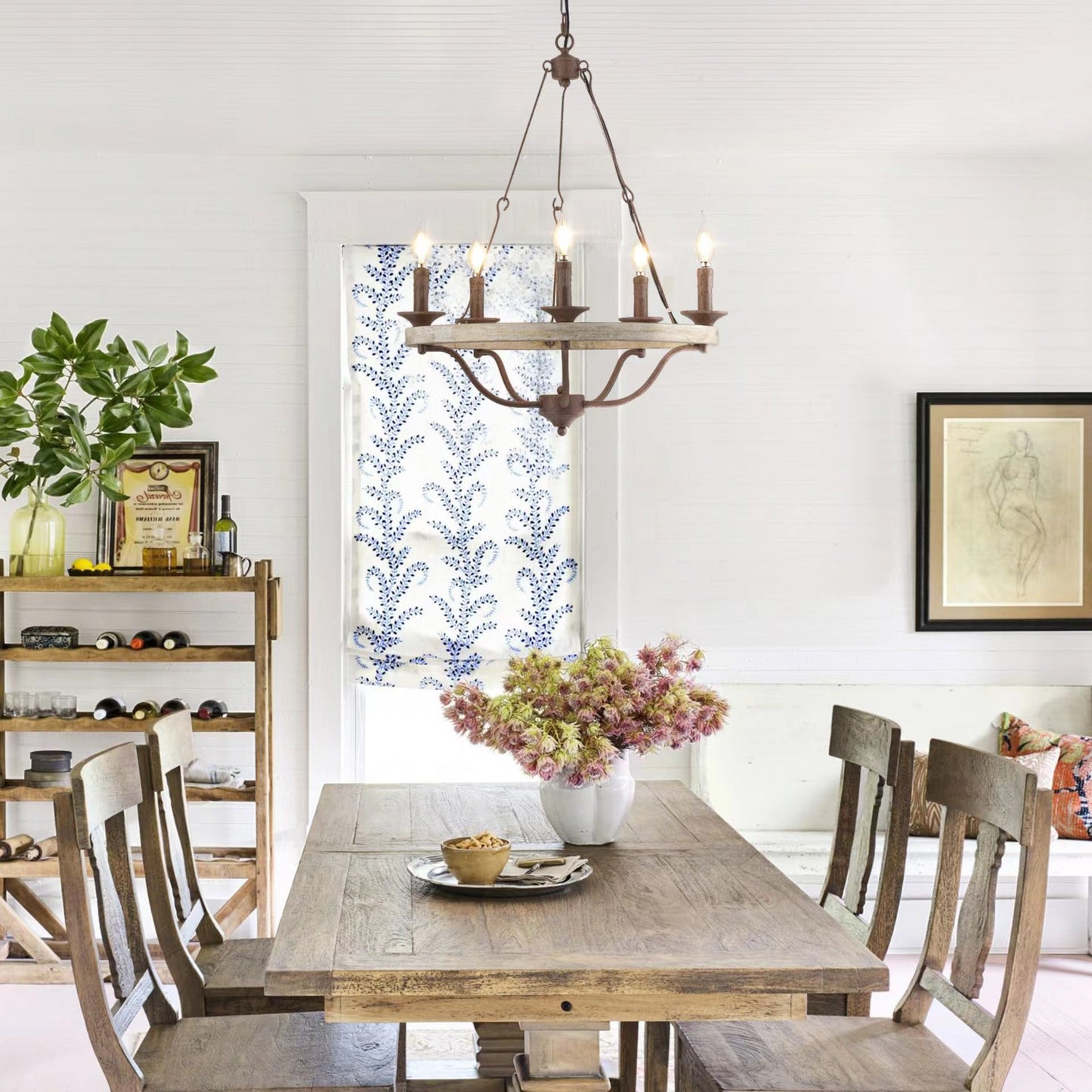 Haline Wheeler Chandelier