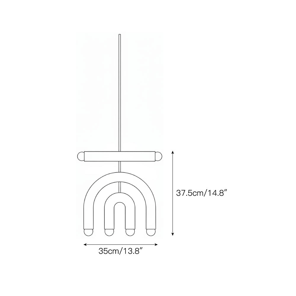 Hesance Rainbow Pendant Lamp