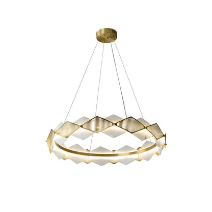 Norien LED Alabaster Chandelier