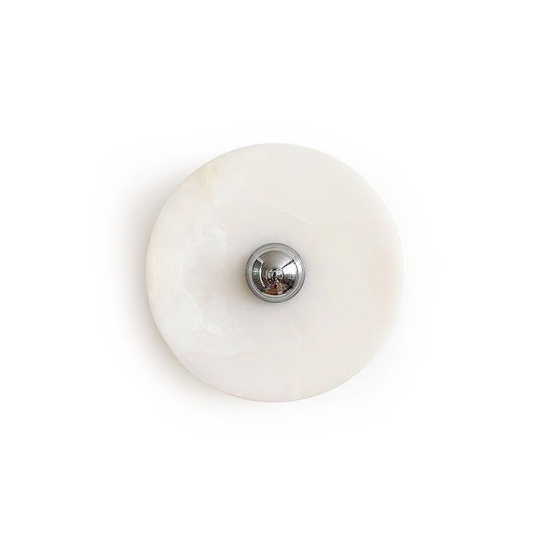 Round Onyx Wall Lamp