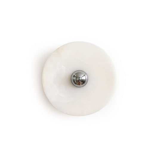 Round Onyx Wall Lamp
