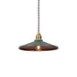 Rustic Saucer Shade Pendant Light
